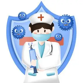 卡通可爱护士通用ppt模板