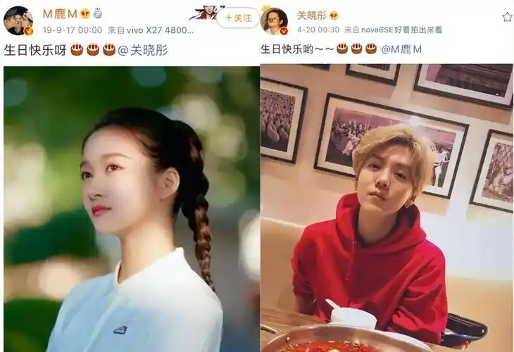 原创关晓彤鹿晗低调爱情逛街挑选情侣帽互看超有爱网友早日领证