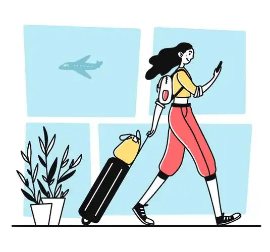 卡通 行李箱图片