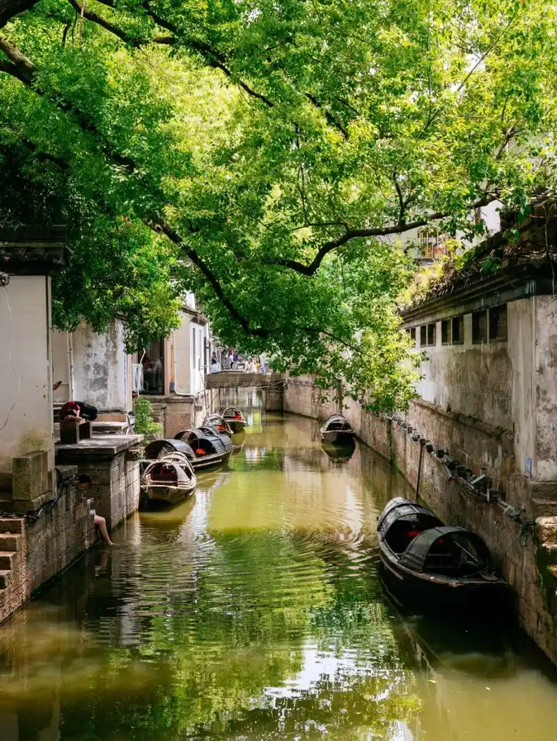 原来我如此爱江南 2023最爱的9个古镇  青瓦白墙,勾勒出江南水乡的