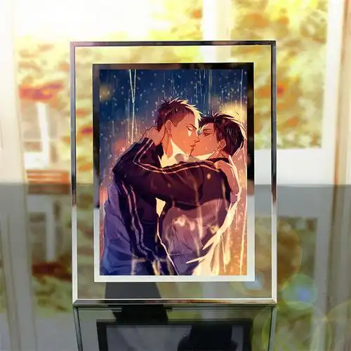 撒野巫哲撒野蒋丞顾飞顾淼同款周边照片水晶相框定制闺蜜生日礼物 syc