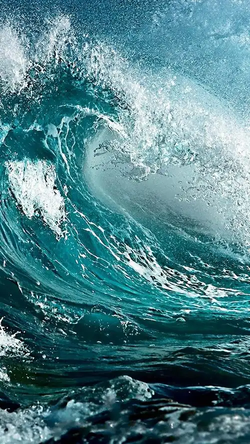 一元钱高清手机壁纸风景浪花海水秒发秒评1块钱自动发货好评图片