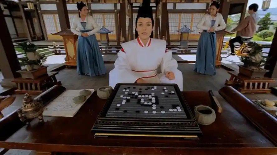 棋魂番外结局:时光穿越见褚嬴,选择留在南梁陪褚嬴