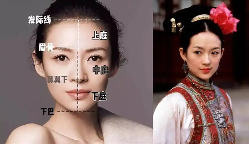 标准的三庭五眼,五官非常标准,但无论是脸庞还是眼神,却又自带故事感