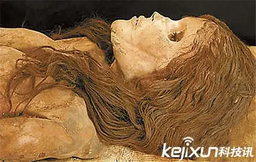 武则天墓葬挖出的遗体