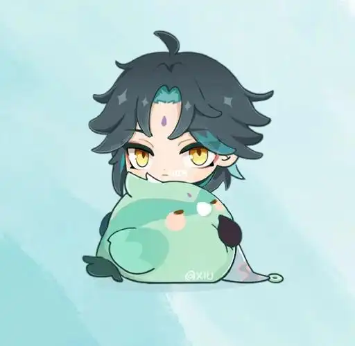 摸q版魈魈#原神  #魈  #q版