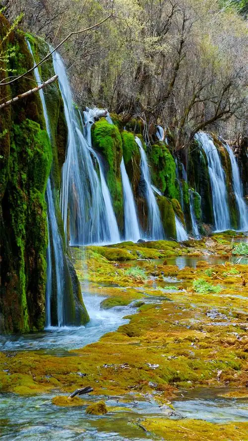 人间仙境九寨沟唯美风景精选手机壁纸图片大全下载