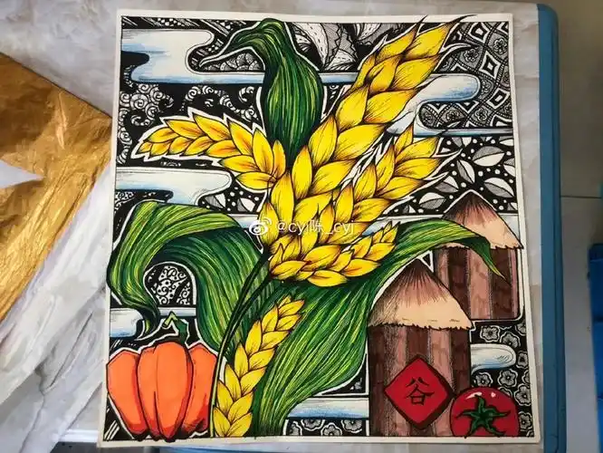 勾线能力差画面缺少创意现在就给大家分享创意线描优秀作品作品来源