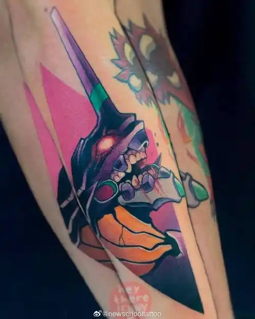 小臂纹身图案##卡通纹身