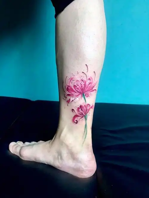 女生纹彼岸花纹身禁忌,女人纹彼岸花的忌讳彼岸花纹身