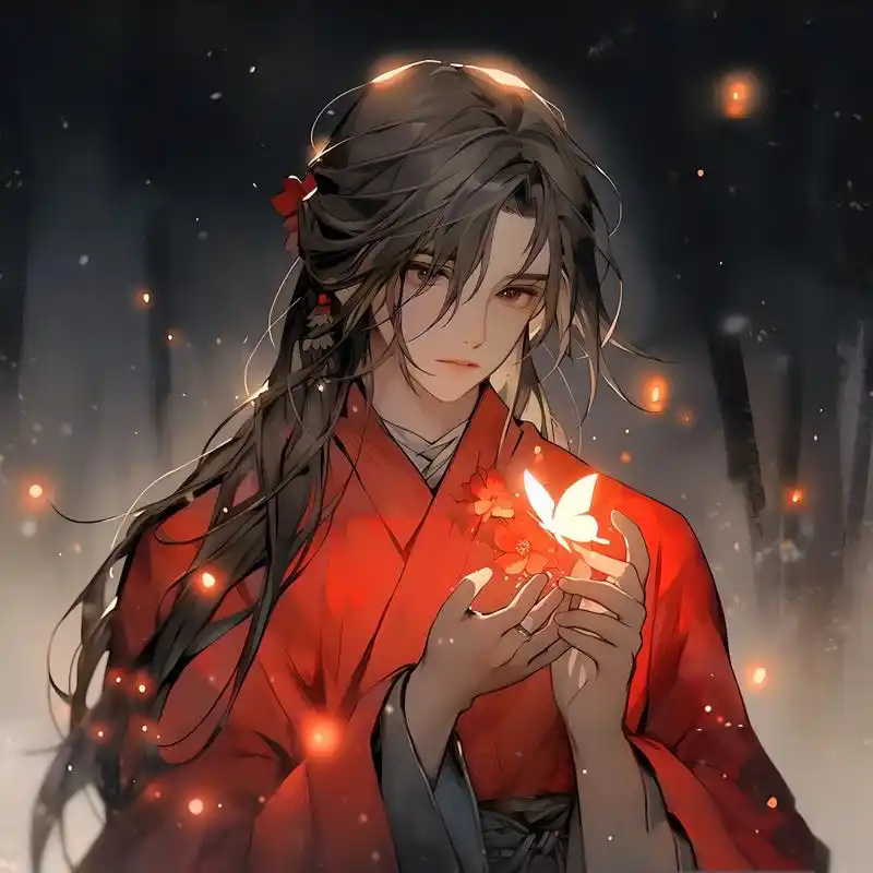 好看头像# #男生头像分享# #ai绘画# #每秒都值得记录# #彼岸花