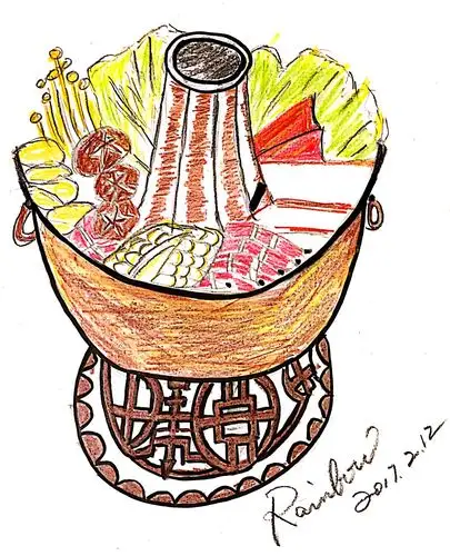 最爱火锅-rainbow彩铅作品op.32