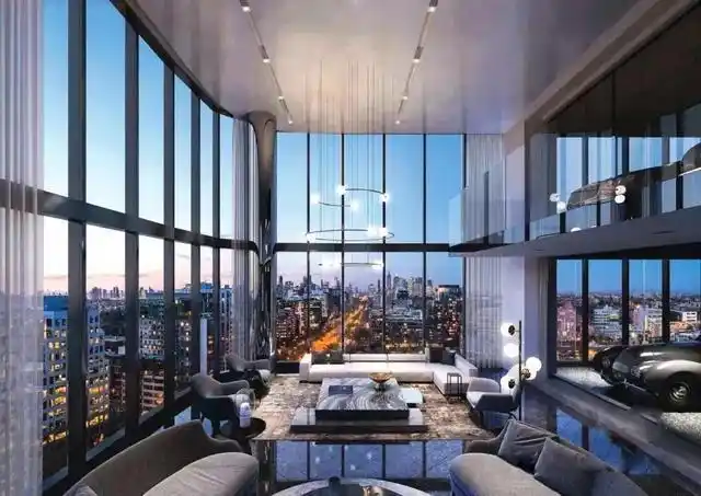 空中宫殿600平米大平层户型拥有挑高7米的阳台,心动了吗?