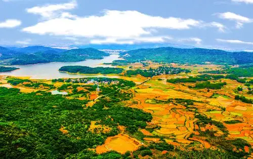 和县半边月水库-1