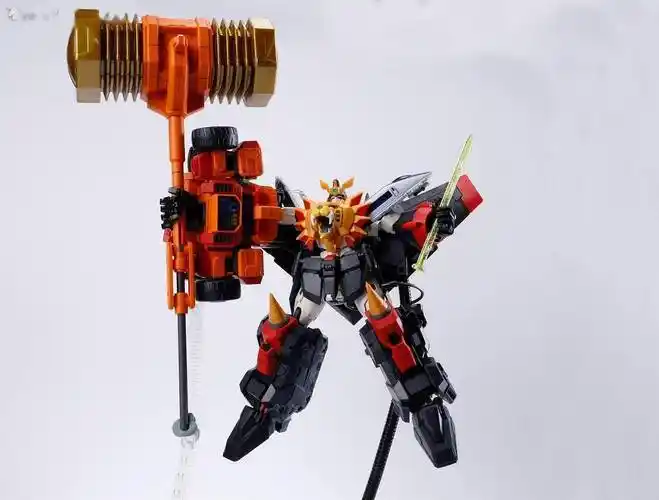 78官测:万代 rg系列 ggg 黄金马克_细节_造型_对比