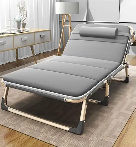 店-折叠床单人床办公室简易午休床便携户外行军床陪护午睡躺椅双鑫达