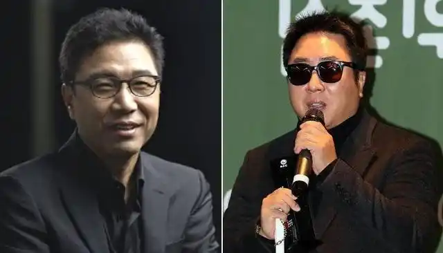 他在sm呆了三十年!虽然双目失明,但深得李秀满的信赖和支持!