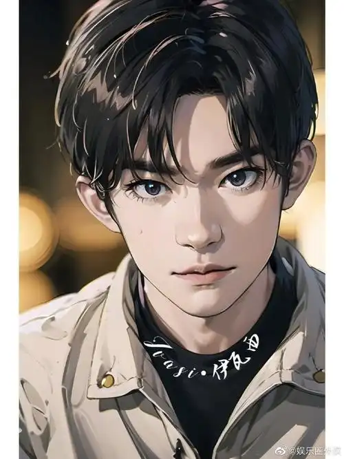 漫画版易烊千玺##ai画的易烊千玺