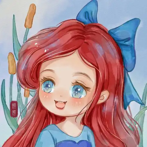 古风美人|迪士尼公主 画师:饼饼小画薄