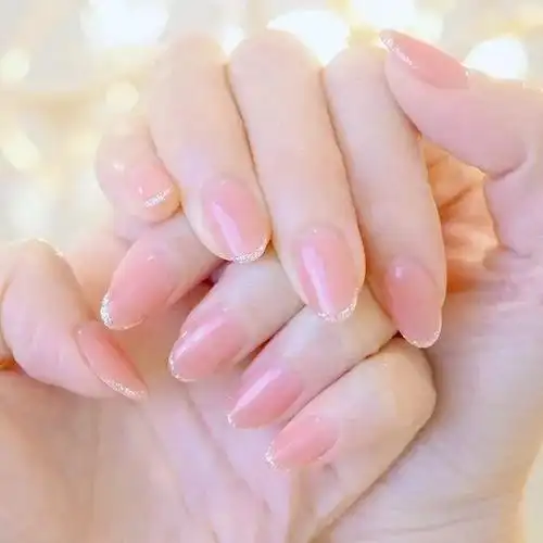 透明果冻色美甲夏季清凉必备