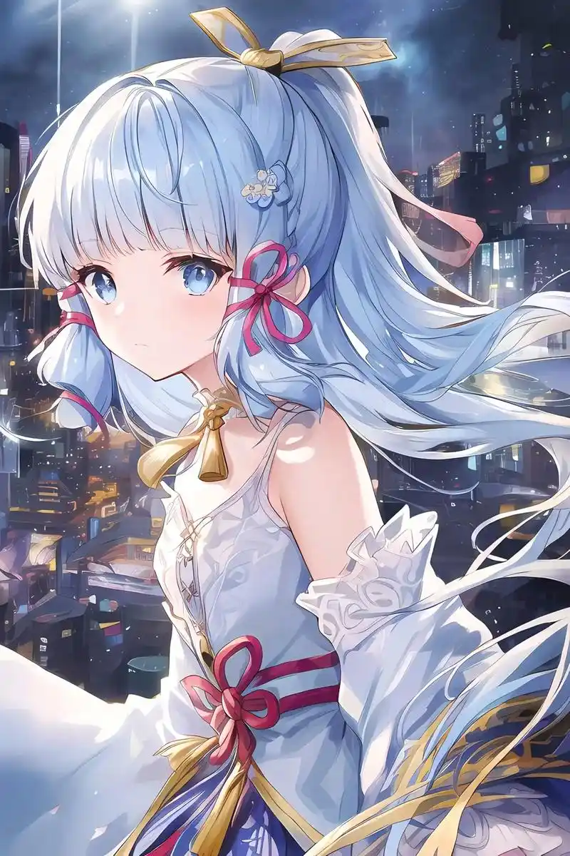 美少女壁纸.#二次元少女 #动漫壁纸 #手机壁纸 #我又来送 - 抖音