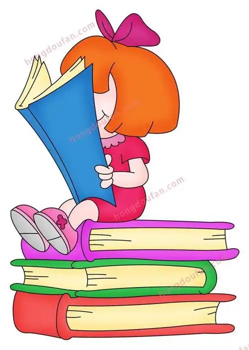 12张小朋友爱读书儿童简笔画!世界读书日