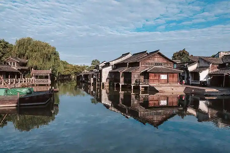 清晨的乌镇图片_清晨的乌镇高清图片_全景视觉