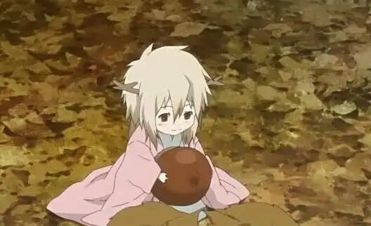 50  2014-05-31 14:55  最佳答案 这不是虫师,是夏目友人帐中的小玉