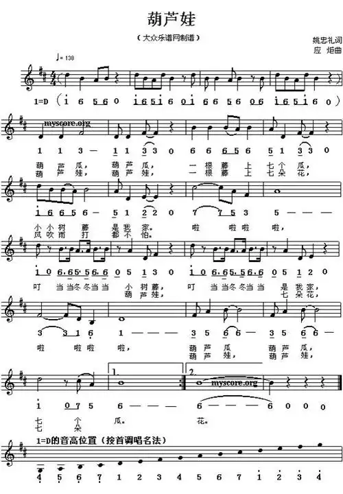 幼师简单易学的歌曲简谱大全(多图)_中国教育在线_零二七艺考