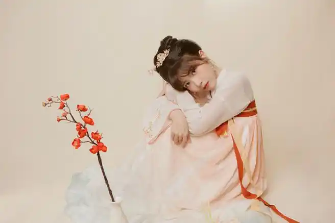 赖美云古装造型好可爱##向前冲