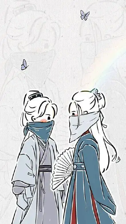 壁纸精选山河令卡通主题壁纸