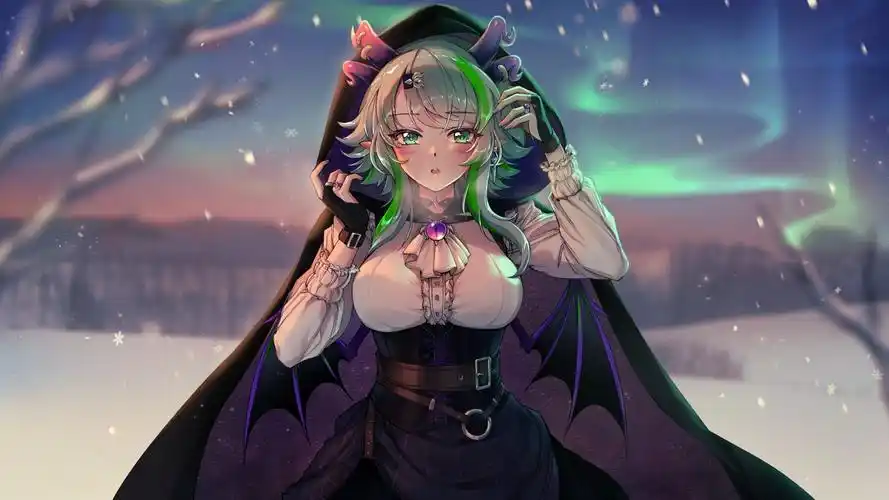 唯美养眼动漫美少女桌面壁纸-卡通壁纸 - 壁纸家