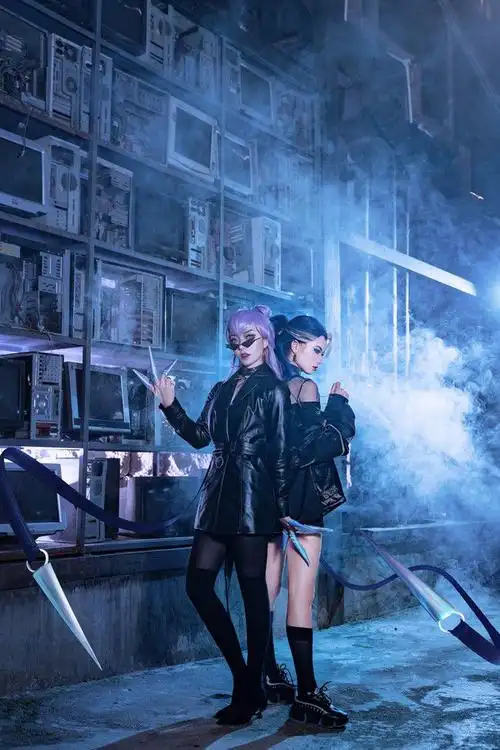 cos英雄联盟kda女团cos正片