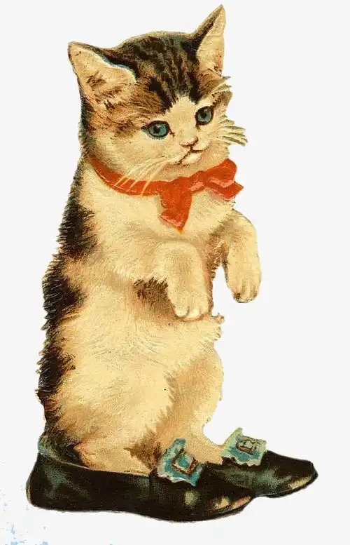 可爱手绘小猫咪