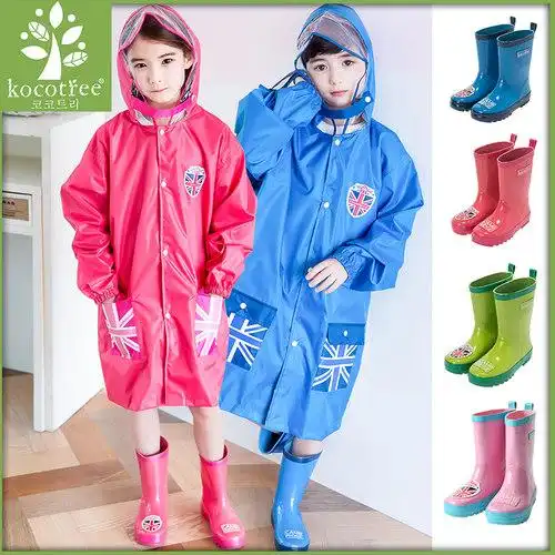 kk树新款小孩儿童宝宝男孩女孩小学生时尚矮筒防滑水鞋 雨靴 雨鞋_7折