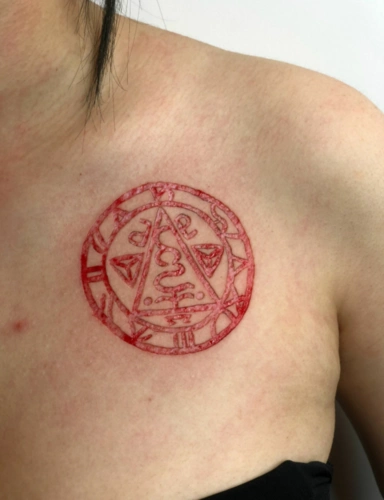 肉雕纹身图案欣赏6