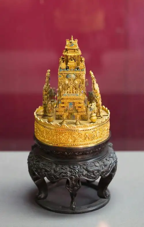 故宫博物馆珍藏的金器文物.太美太珍贵了!