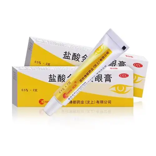 辰欣 盐酸金霉素眼膏 0.5%:2g 用于细菌性结膜炎,麦粒肿 1支【图片 价