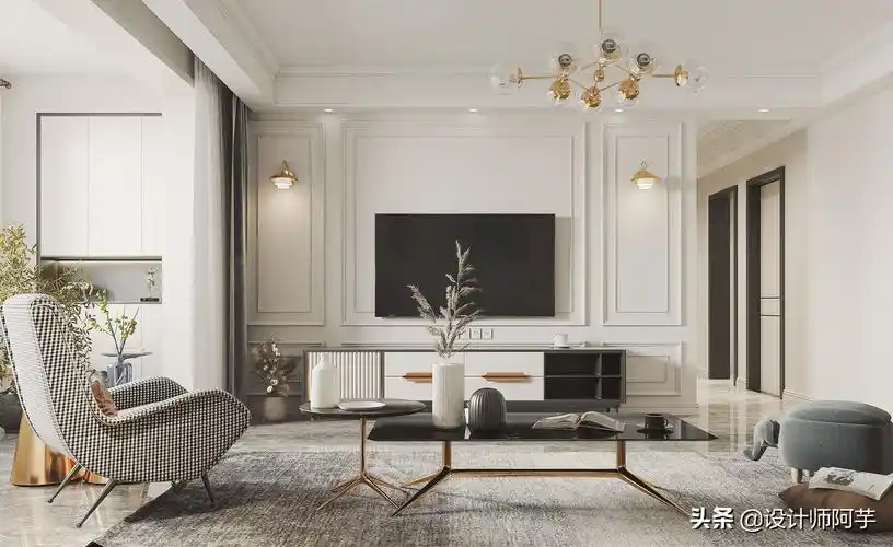 家里装修时,电视背景墙怎么做?50款优秀案例,总有一款适合你