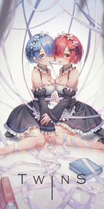 雷姆和拉姆姐妹花性感写真