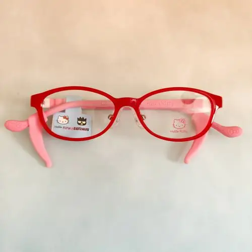 专柜代购hellokitty儿童镜框凯蒂可爱尚可眼镜架