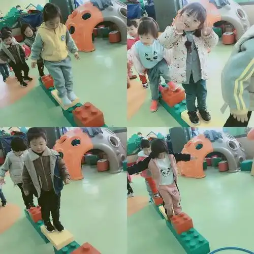 游戏点亮快乐童年《小哈佛蒙氏小班》快乐的室内体育活动