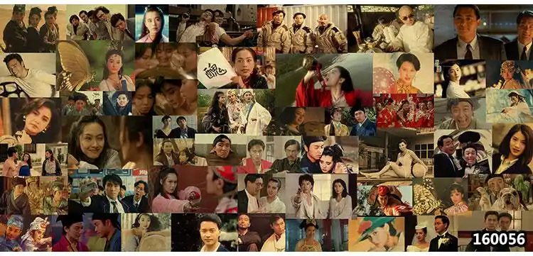 香港画报老电影海报壁纸复古怀旧影视港式茶餐厅港风背景墙纸