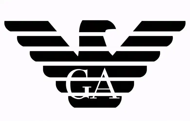 阿玛尼品牌的logo图标均采用了黑色为底色,神秘却又醒目,沉稳而又内敛
