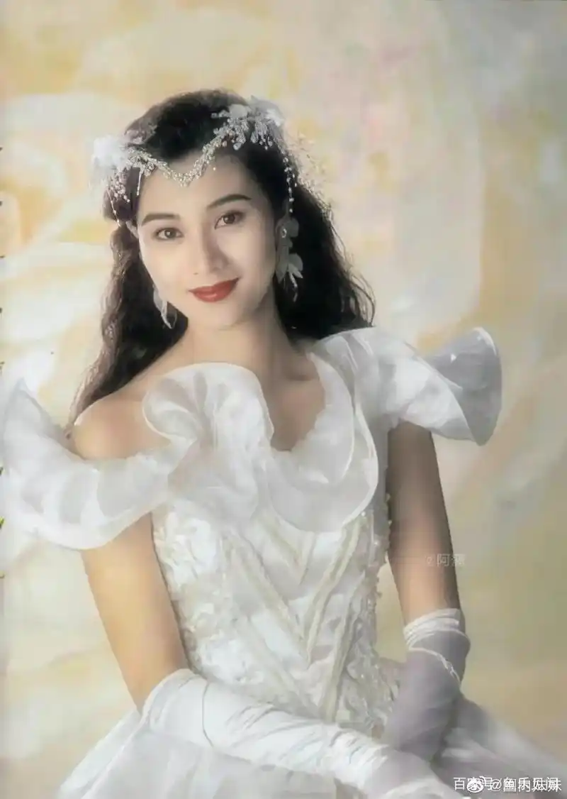 80年代女明星的婚纱照大pk,谁是最惊艳的新娘?
