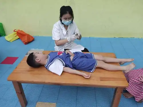 中三班之体检我不怕