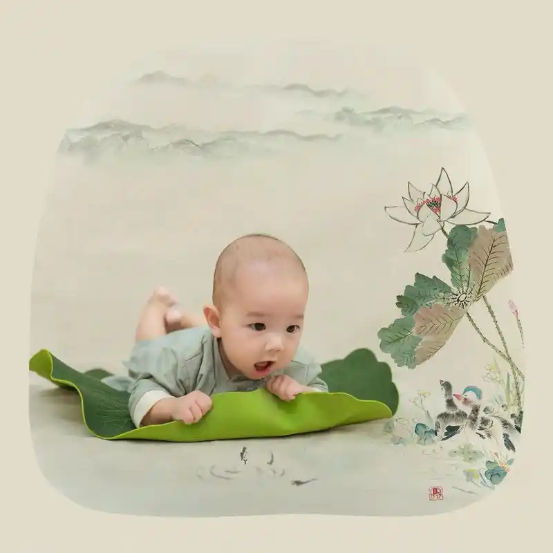 六个月小宝宝超级可爱#儿童写真摄影 #今日份小可爱已上线 # - 抖音