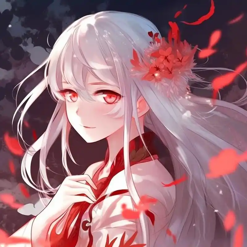 彼岸花女孩系列|二次元动漫头像 喜欢的宝宝们可自截 需要原图三连