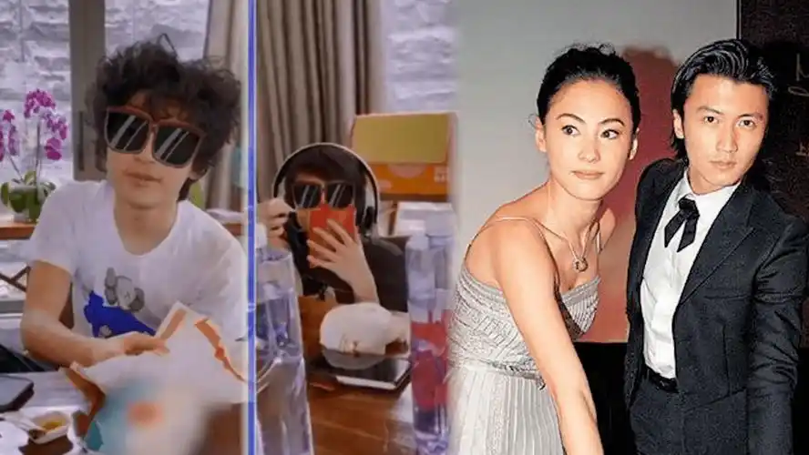 张柏芝带仨娃嫁小九岁男友?