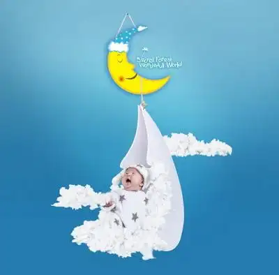 秋日童话2010年最新儿童相册背景psd素材免费下载11